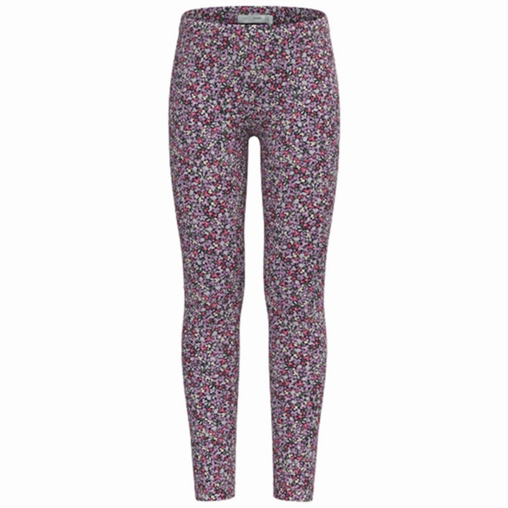 Travel Outfit Trend Seeker Name it Pink Flamb?? Vivian Leggings AOP