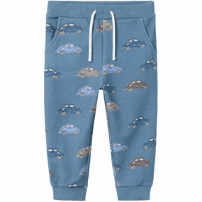 Name It Provincial Blue Habi Loose Sweatpants Lotion