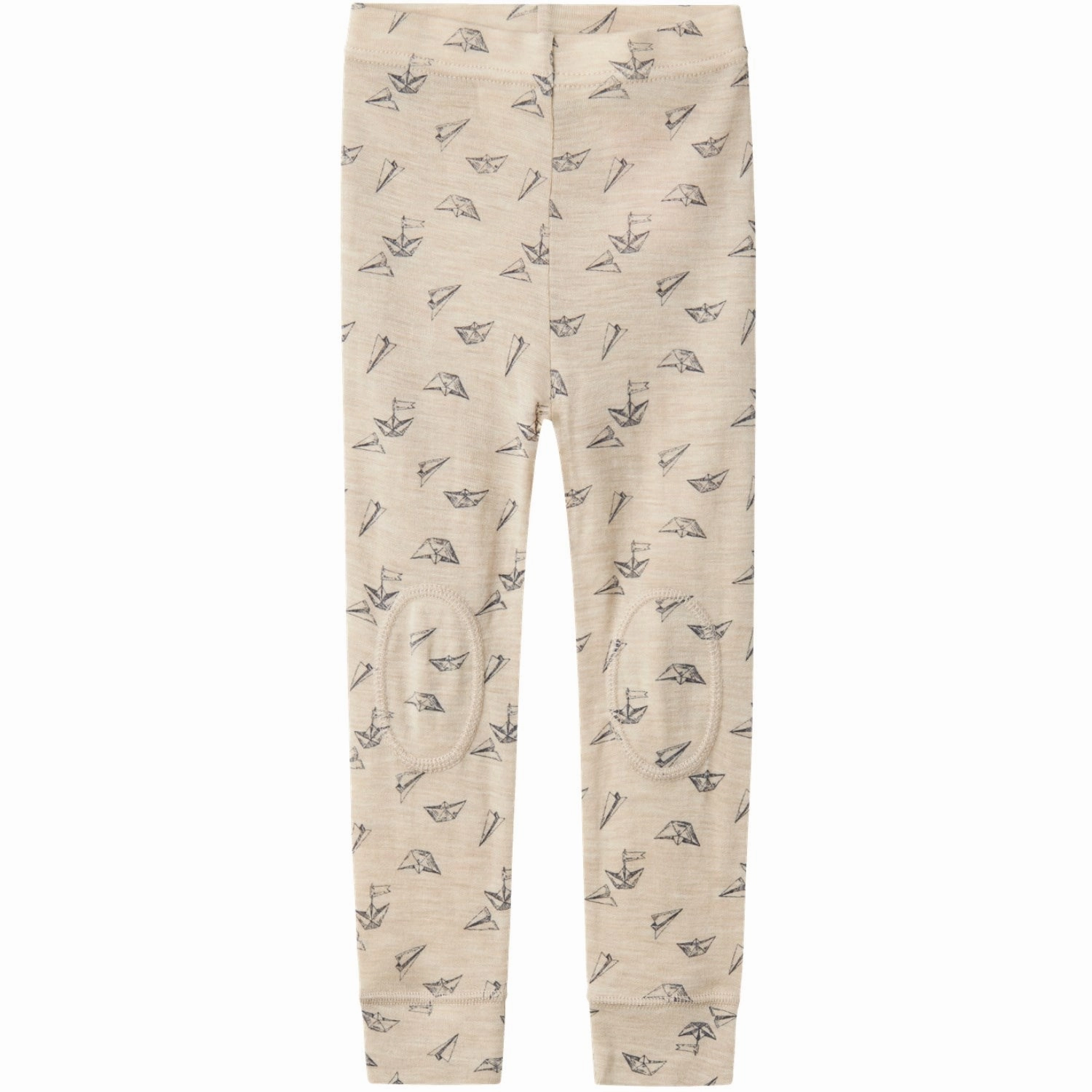 Name It Pure Cashmere Aop Wang Wool Rib Long Johns Aop Breeze Feel