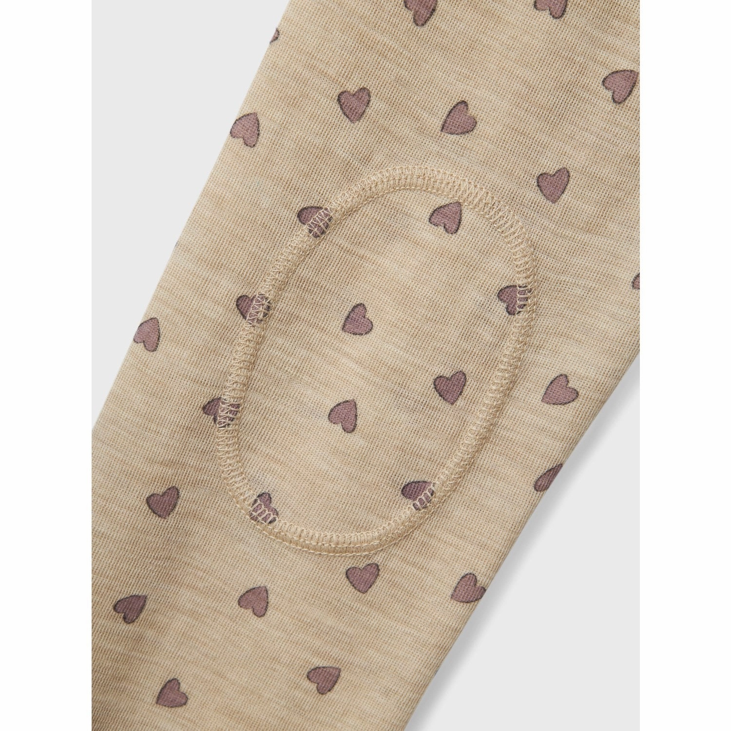 Name It Pure Cashmere Wang Wool Rib Legging AOP Comfortable Activewear