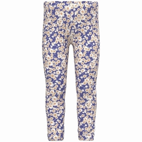 Name it Purple Corallites Belle Leggings Beach Walk High Waist Four Way Stretch Fabric