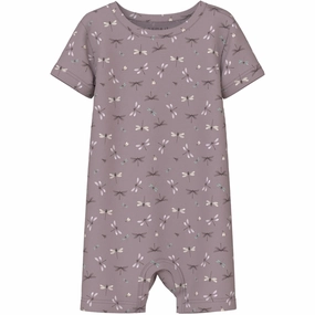 Lightweight Clean Basic Office Name It Purple Dove Joyane Sunsuit