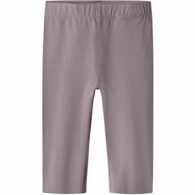 Comfort Fit Stretch Core Fitwear Name It Purple Dove Vivian Capri Leggings