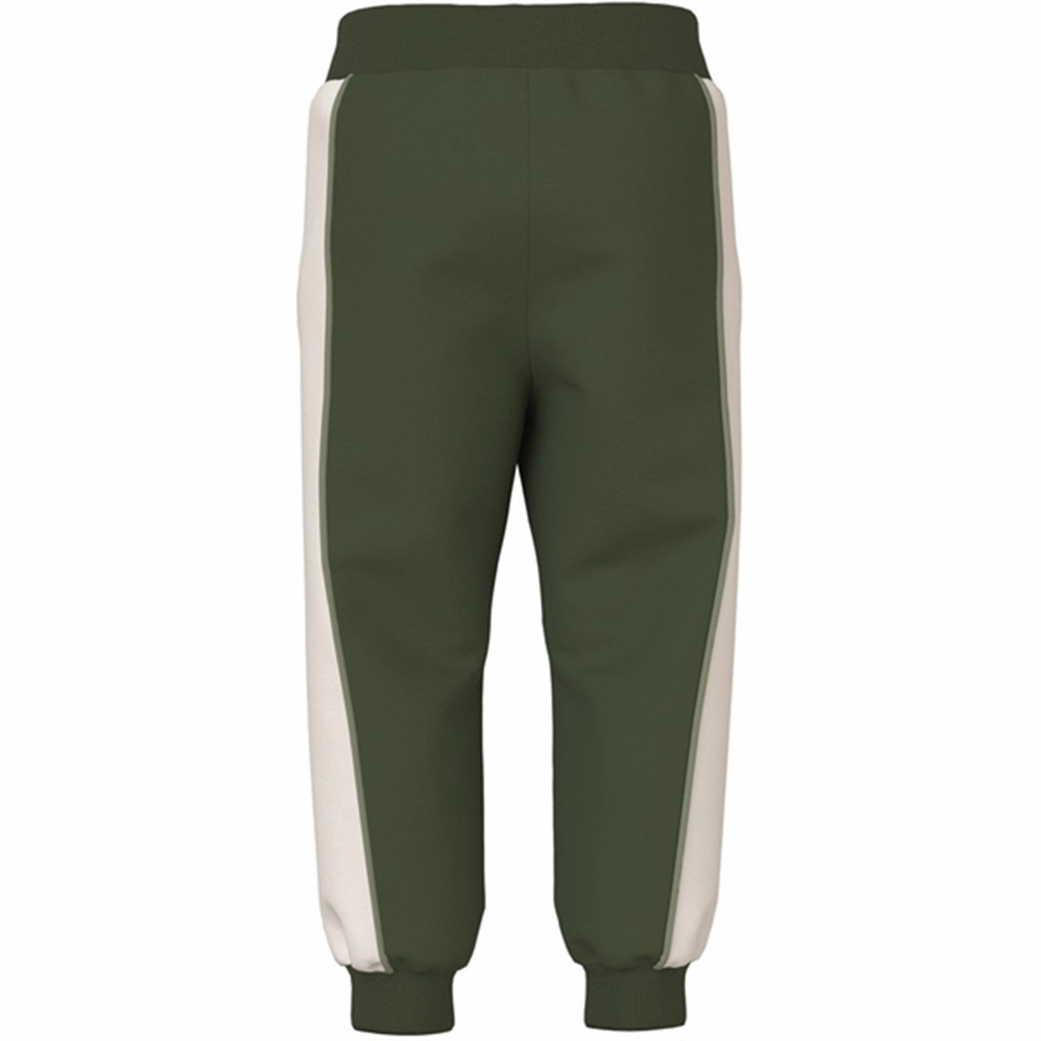 Name it Rifle Green Nulle Sweatpants Floral Motifs