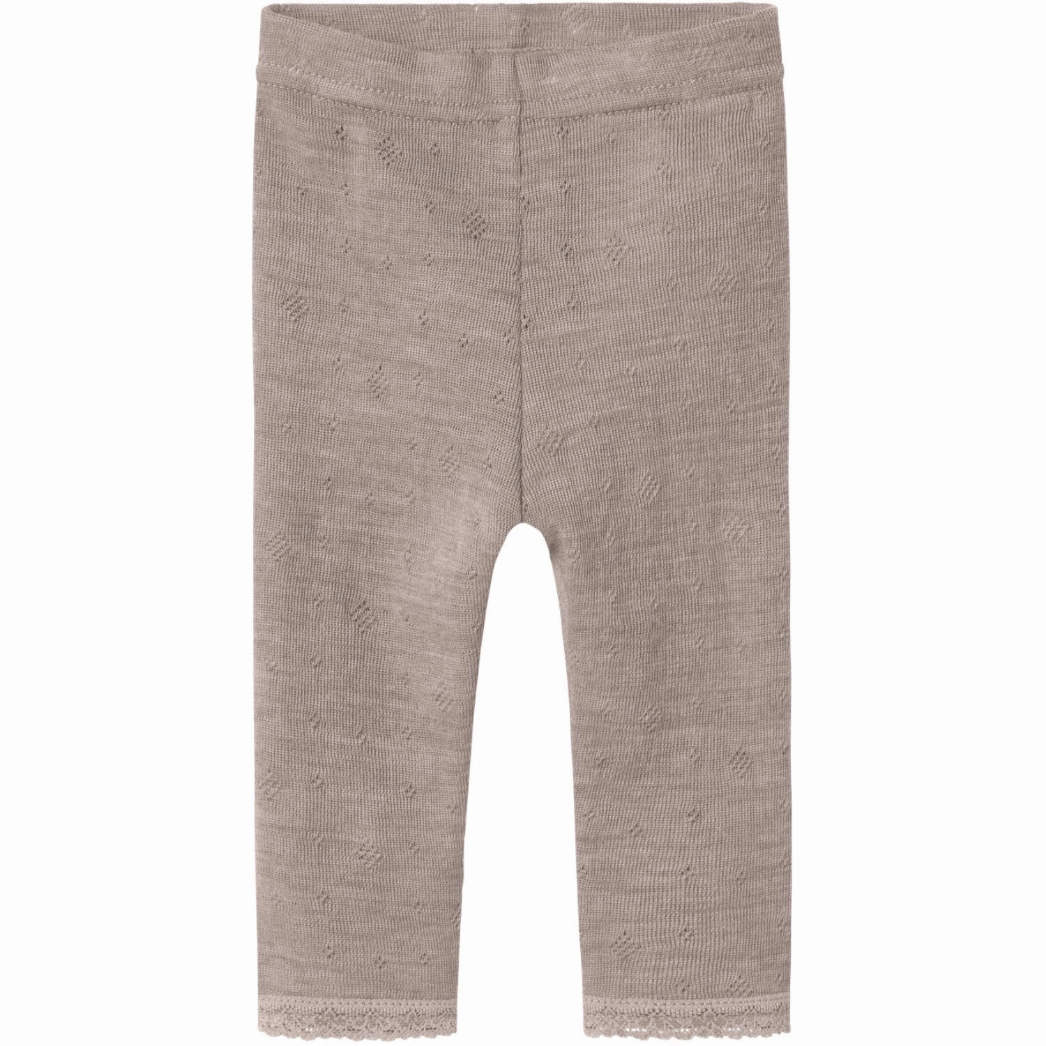 Active Lifestyle Eco Friendly Elastic hemline Name It Satellite Nbfwang Wool Needle Leggings Solid Noos