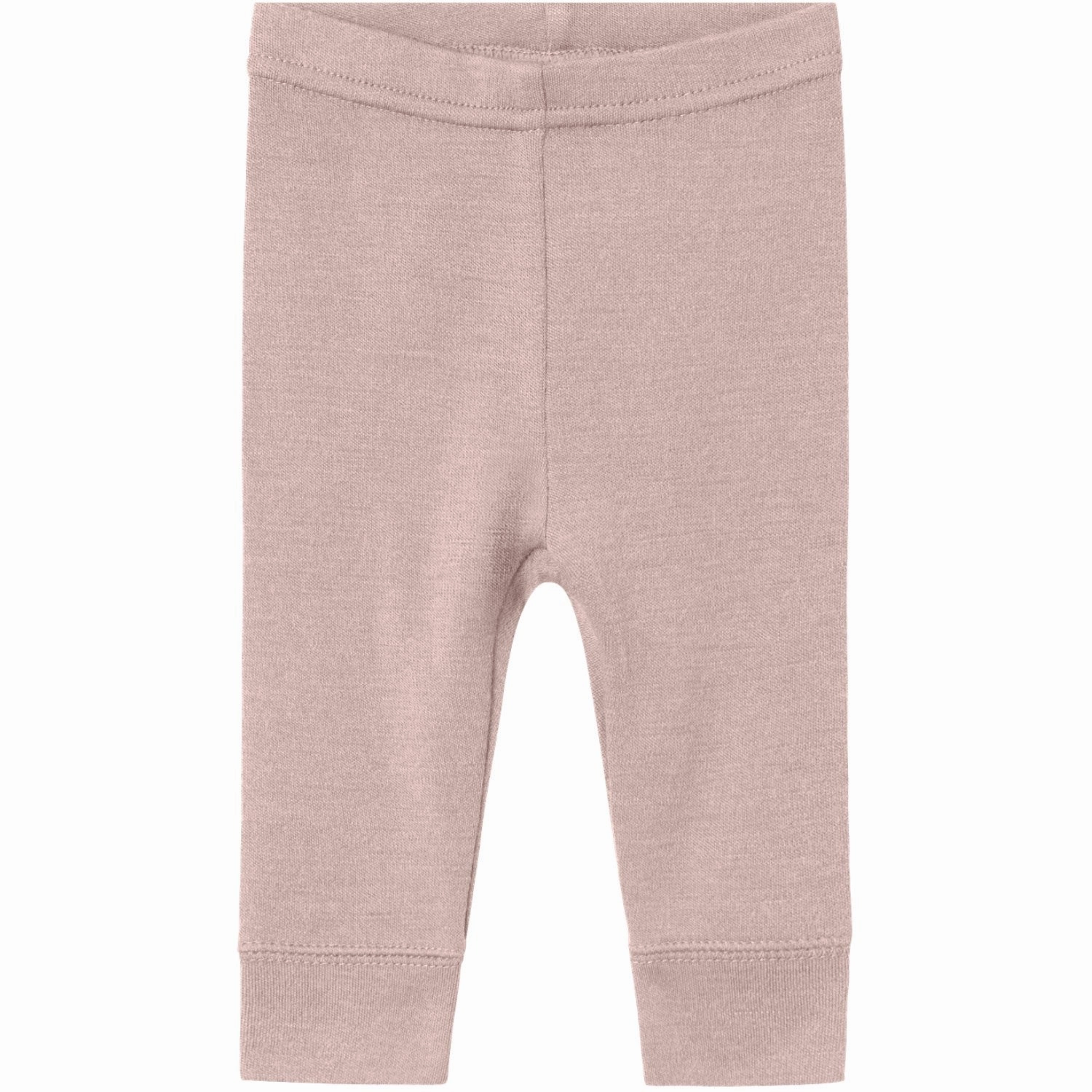 Non Roll Waistband Active Lifestyle Fade Resistant Name It Shadow Gray Nbfwillitus Wool Leggings