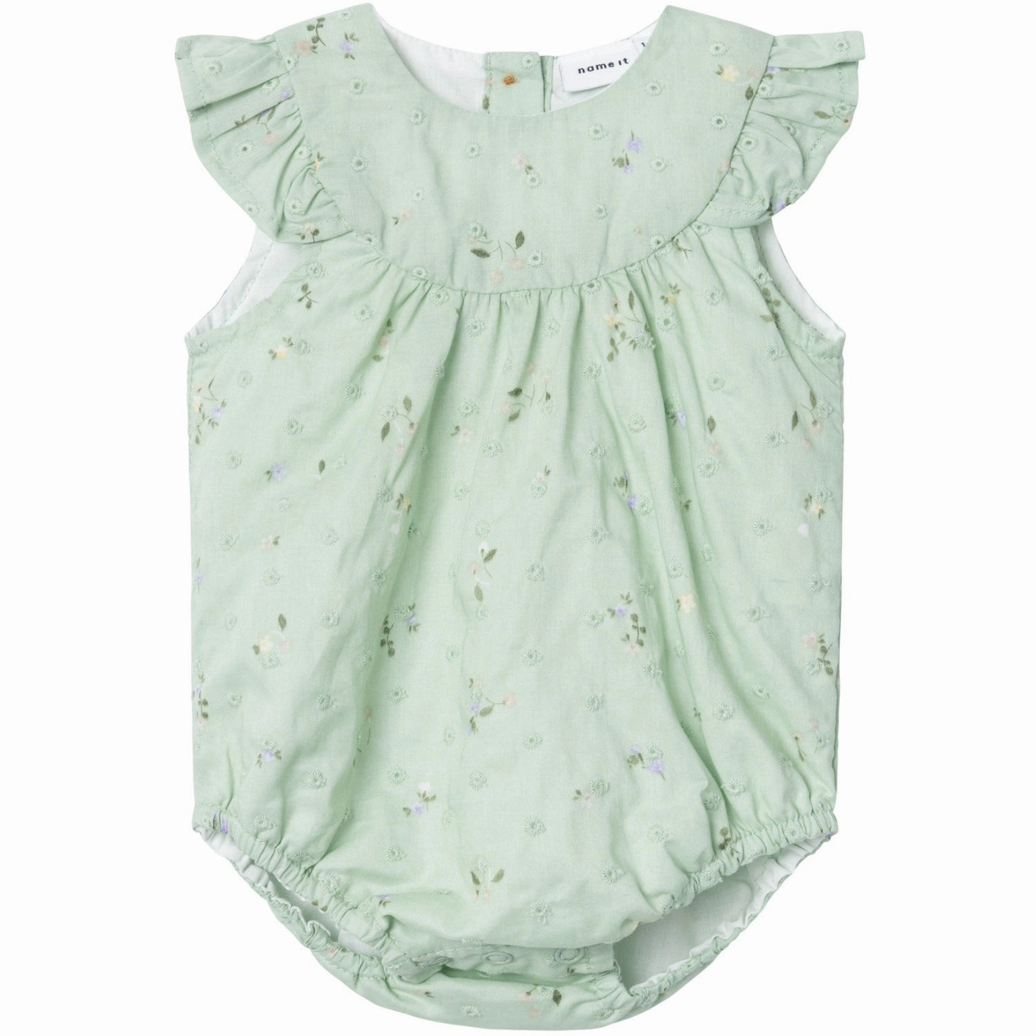 Name It Silt Green Jimilla Sunsuit Versatile Cool Basic Training