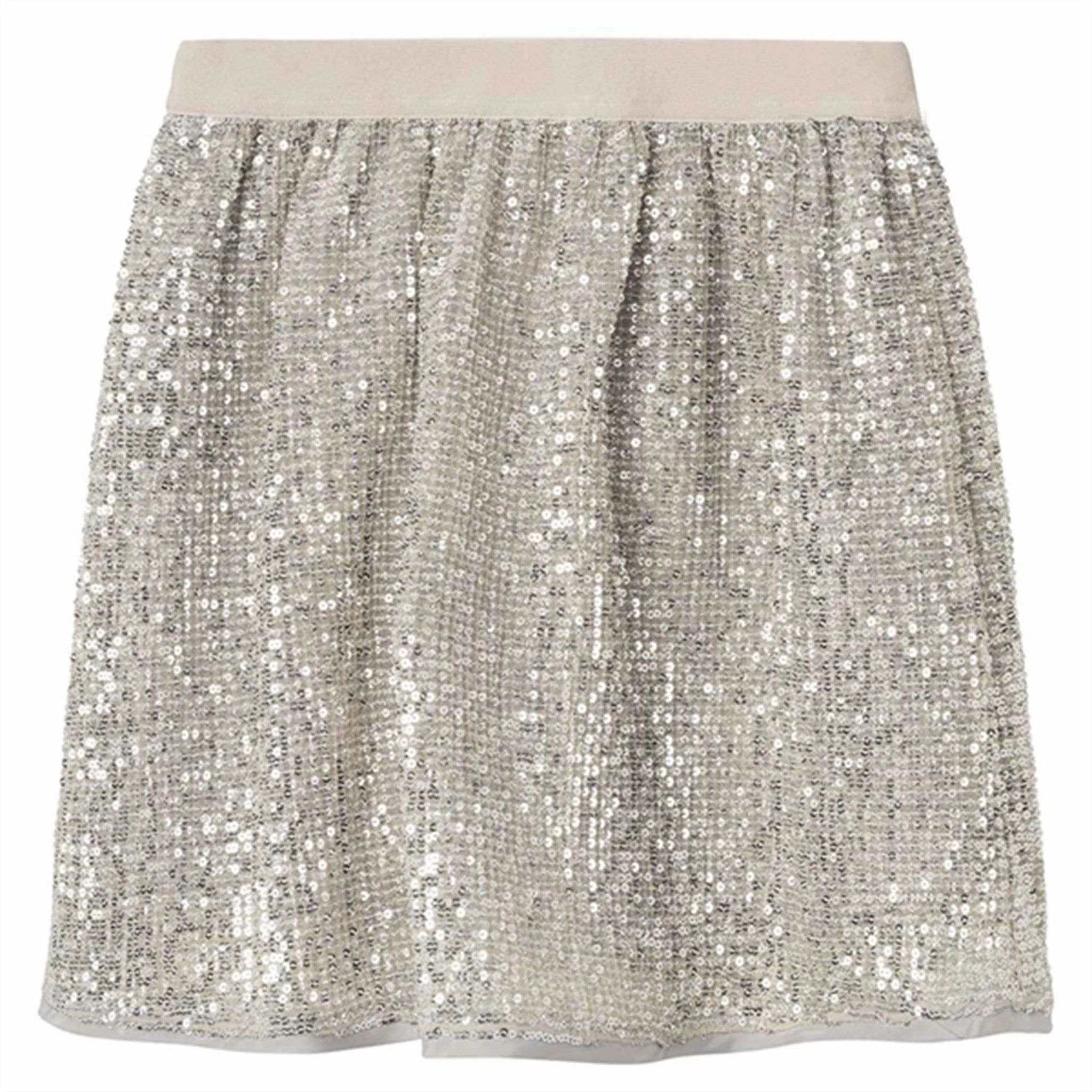 Drawstring closure Scalloped Edge Name it Silver Rantella Skirt