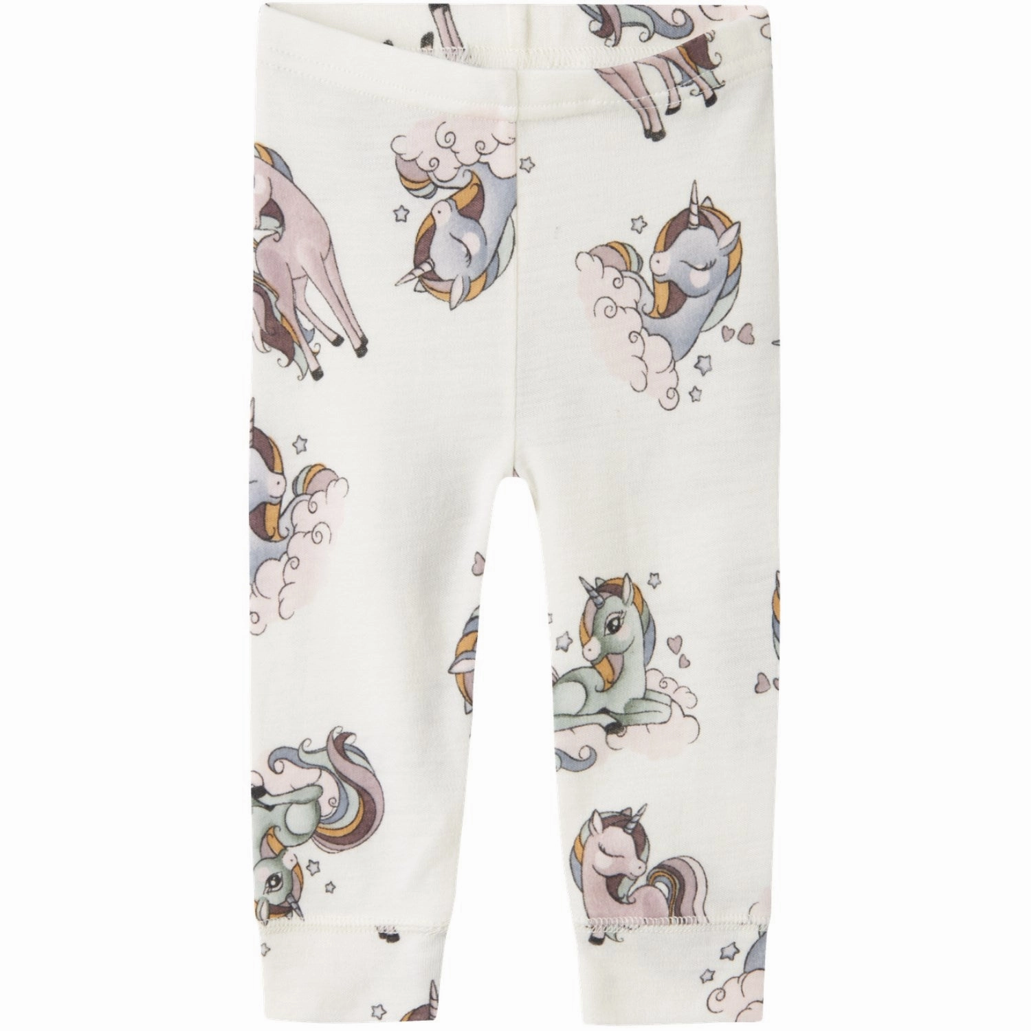 Name It Snow White AOP Willitus Wool Leggings Noos Friction Resistant Zone