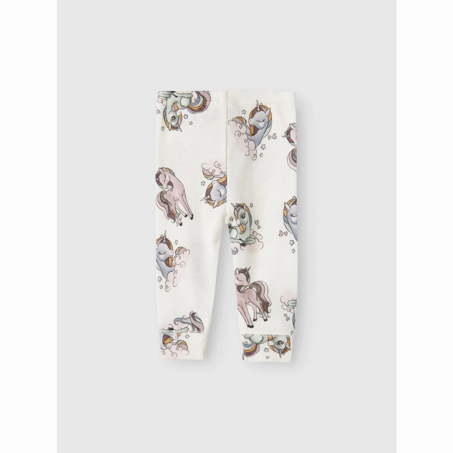 Name It Snow White AOP Willitus Wool Leggings Noos Sculpted Fit Wear Butt Lifting Design