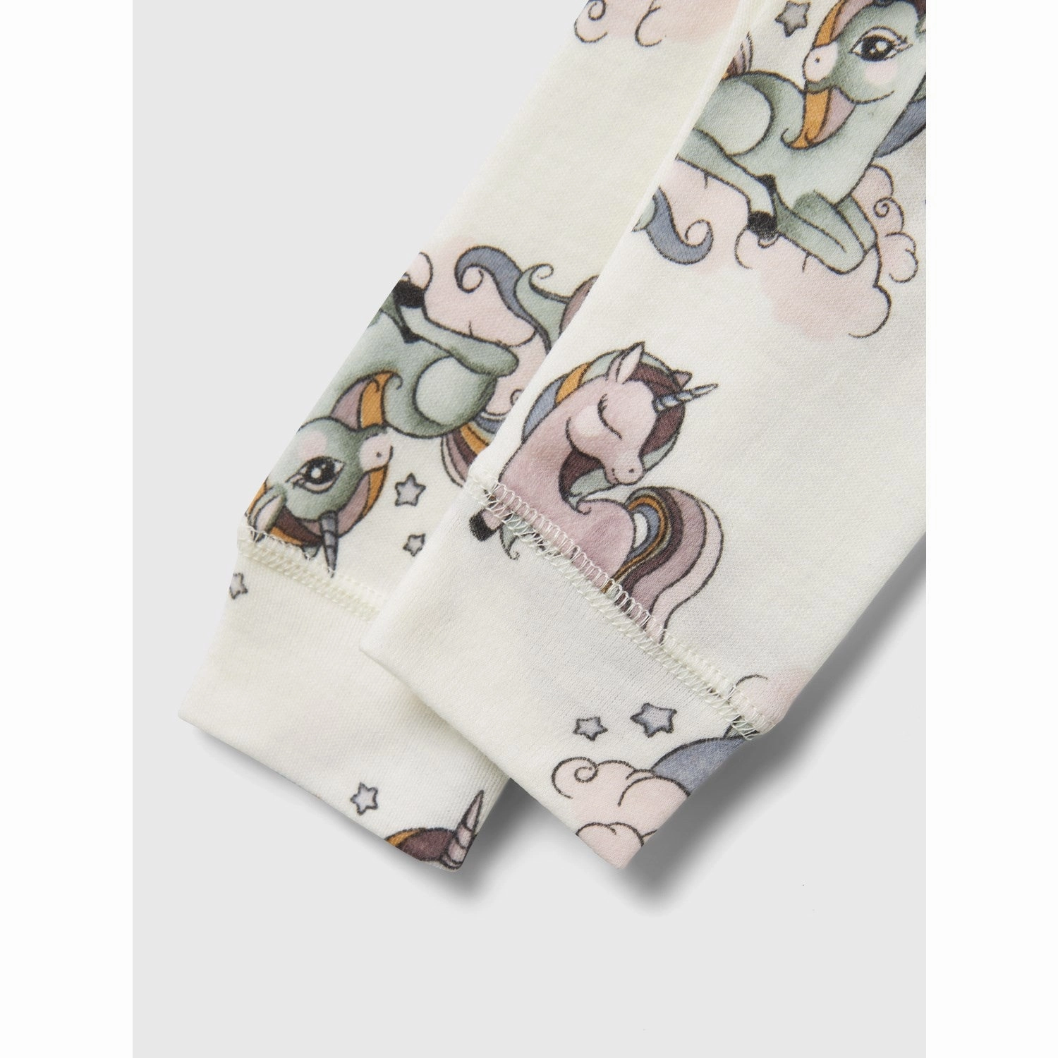 Name It Snow White AOP Willitus Wool Leggings Noos Flexible Design Active Lifestyle Outdoor Running