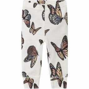 Name It Snow White Butterfly Nbfwillitus Wool Leggings Fade Resistant Comfort Seeker
