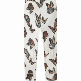 Shape Mode Name It Snow White Butterfly Nmfwillitus Wool Leggings Noos