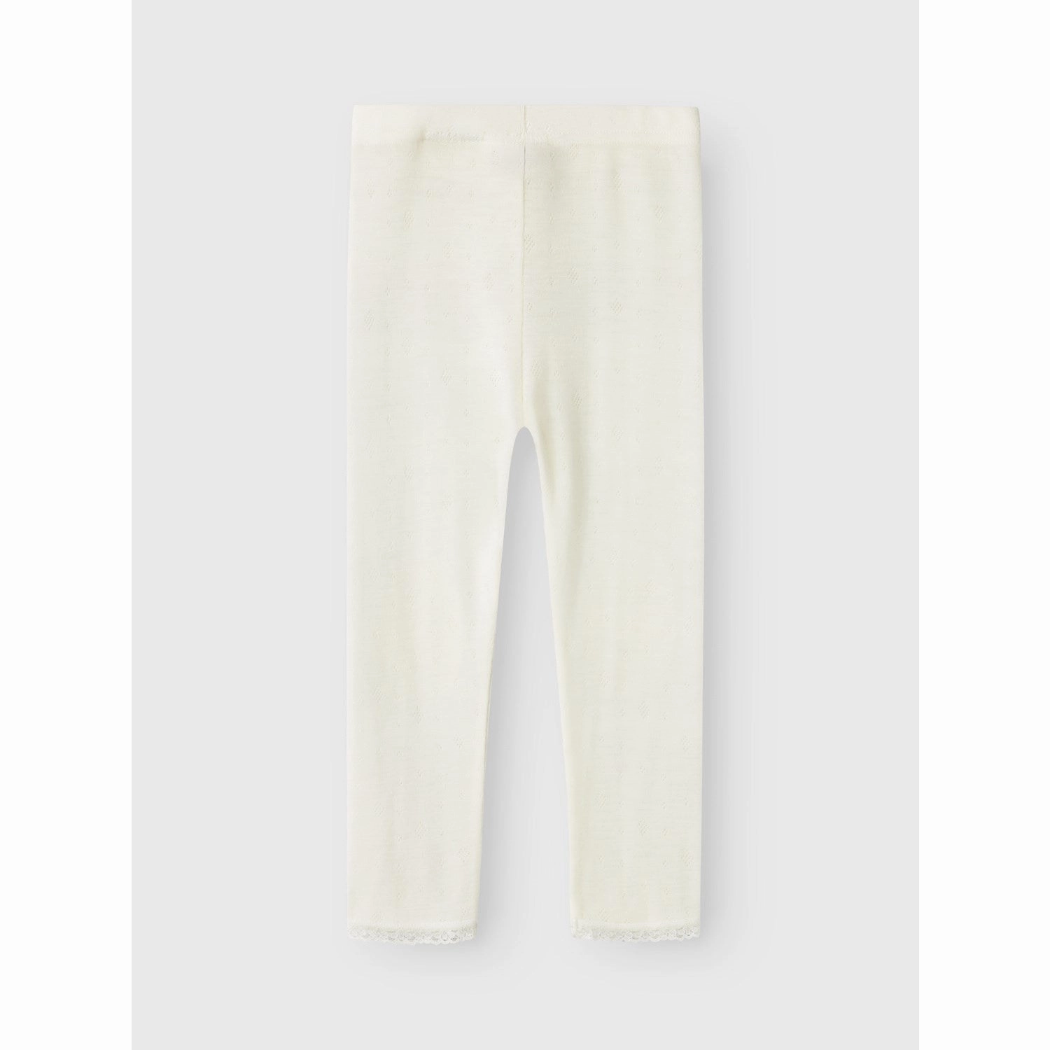 Chill Mode Plus Size Soft Touch Name It Snow White Wang Wool Neddle Leggings Solid Noos