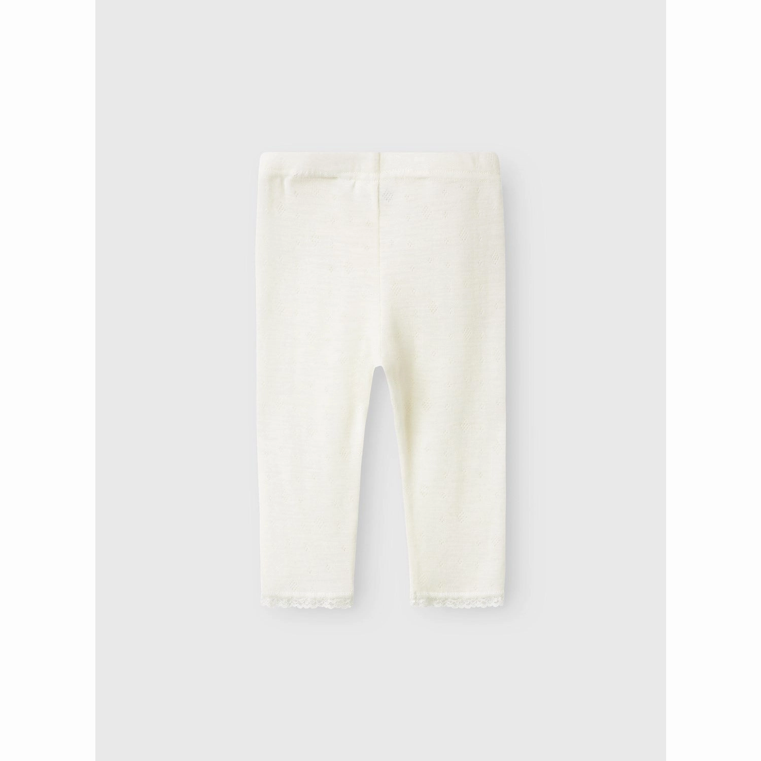 Name It Snow White Wang Wool Needle Legging Solid Noos Timeless Look Form Fit