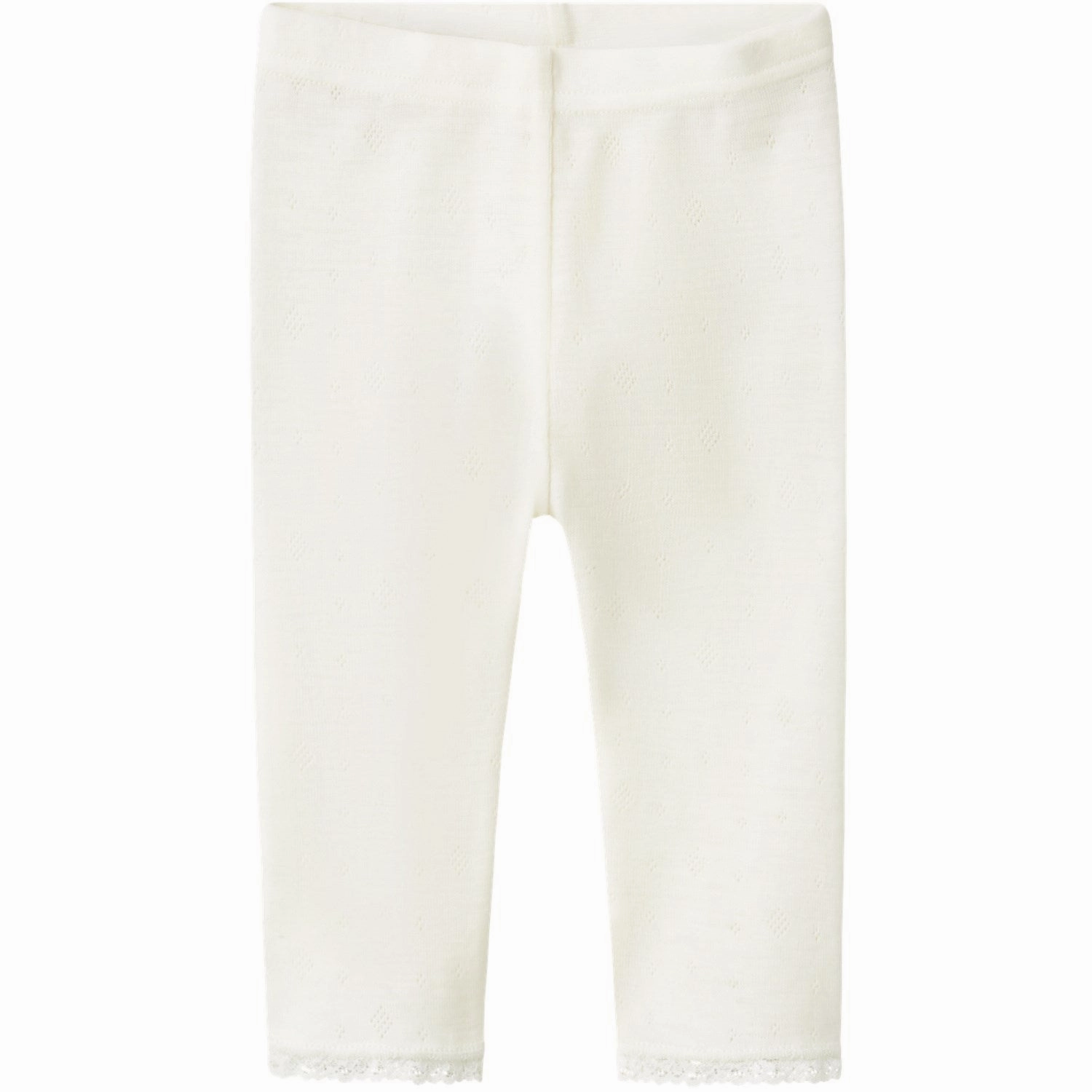 Trend Seeker Pilates Session Name It Snow White Wang Wool Needle Legging Solid Noos