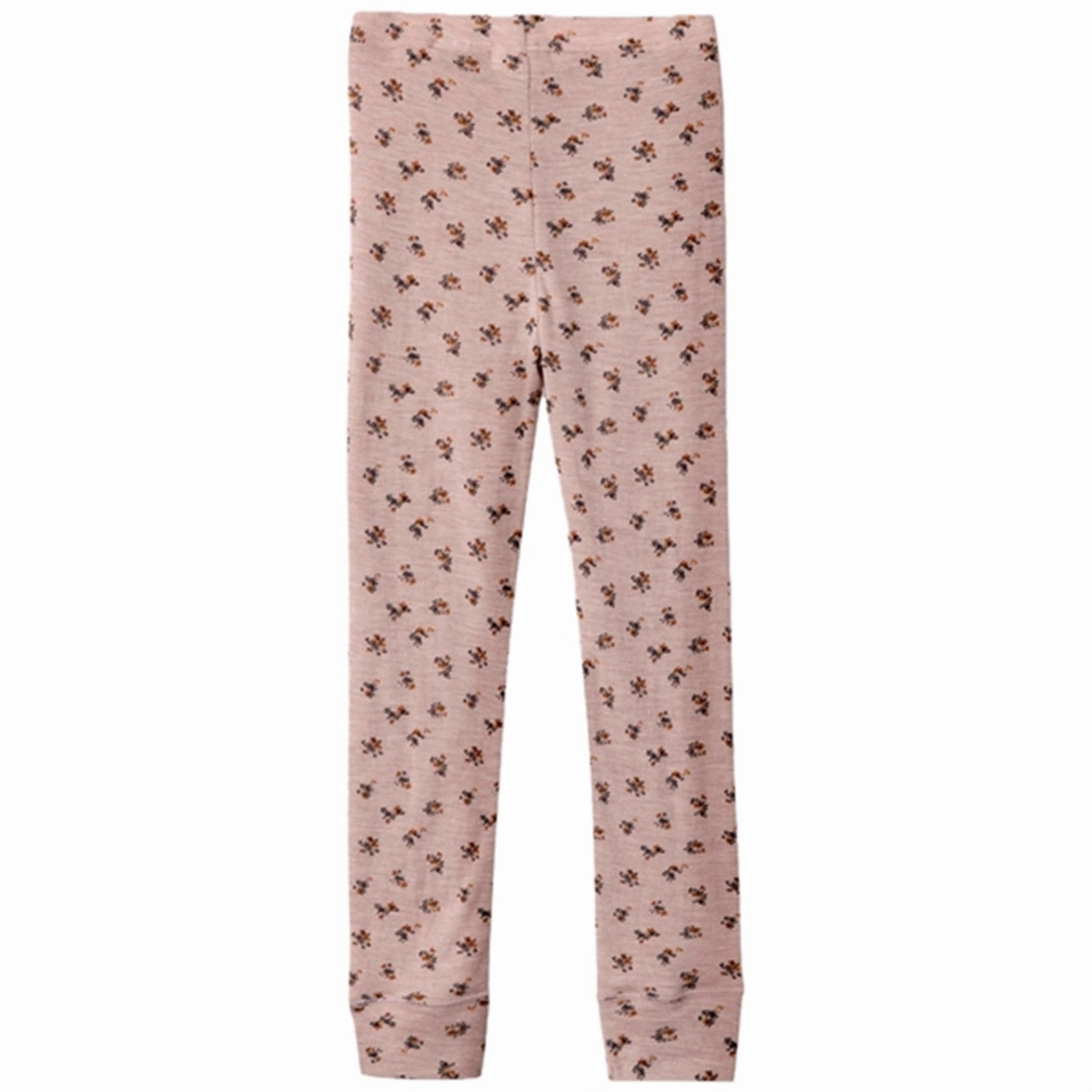 Thermal Regulating Fabric Name it Sphinx Wang Wool Rib Leggings AOP