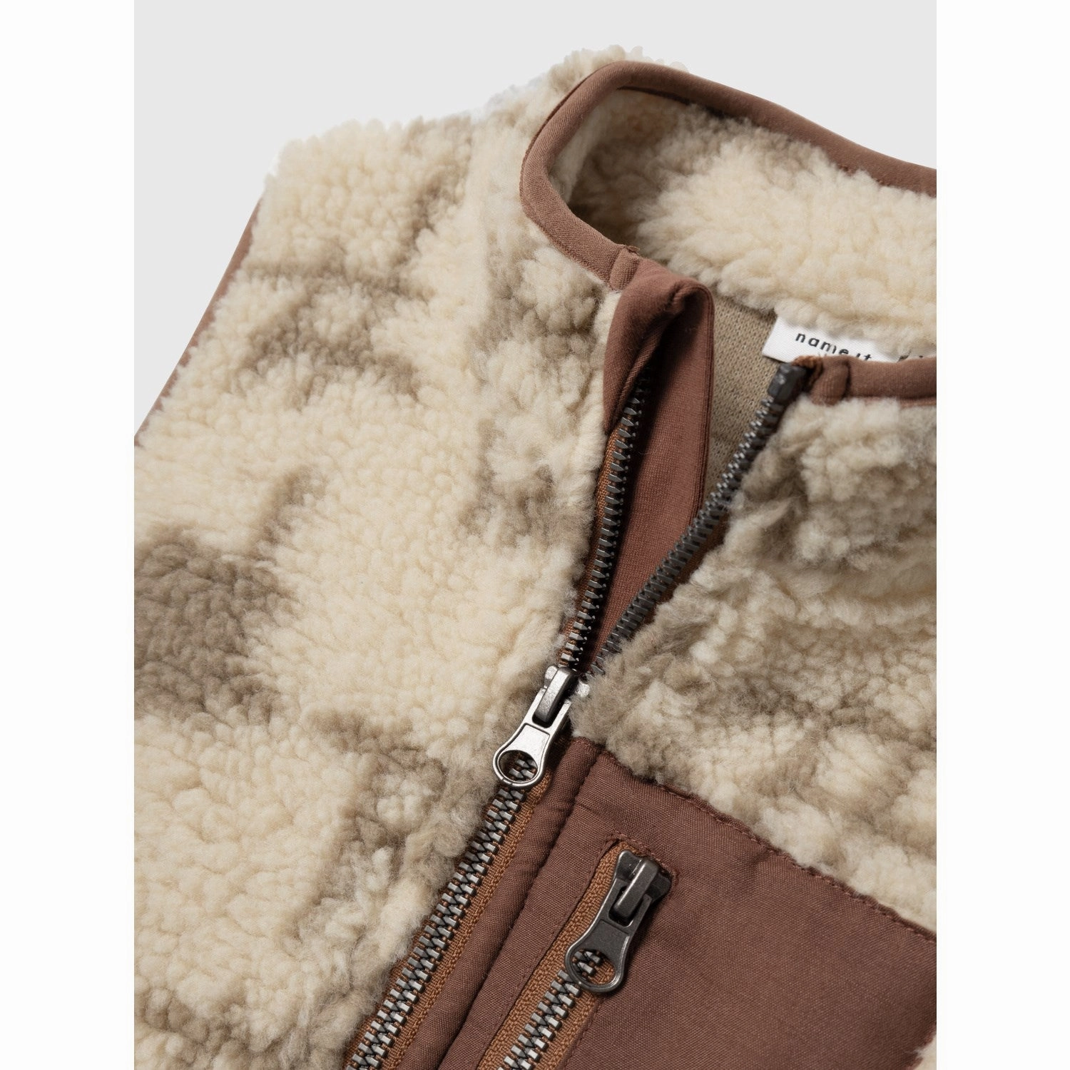 narrowness contribution Name It Summer Sand Nak Teddy Vest