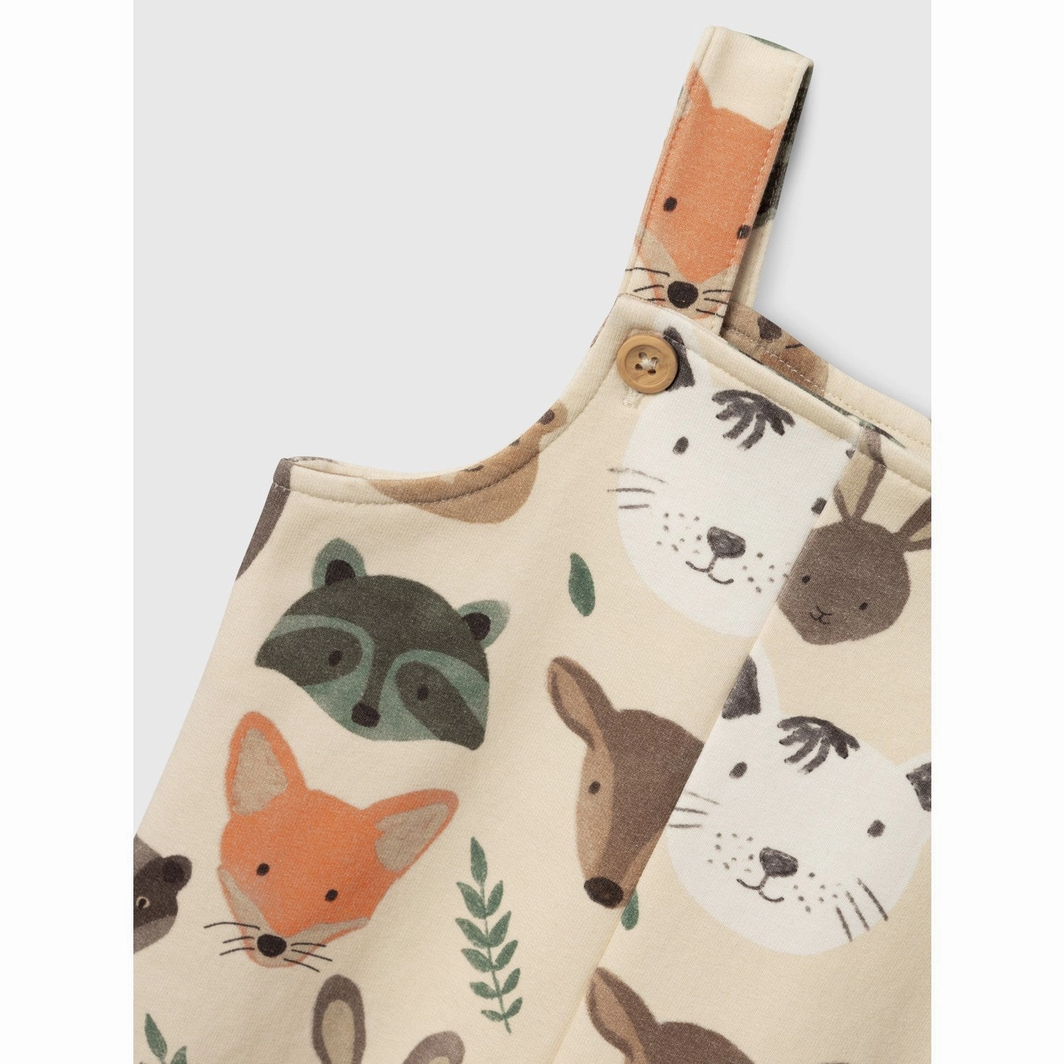 Seamless construction Quick Release Buckle Name It Summer Sand Orvan Sweat Overall