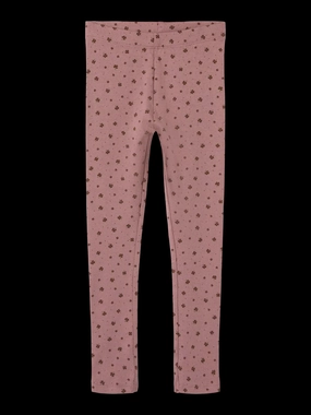 Name It Twilight Mauve Noella Slim Leggings Effortless Comfort