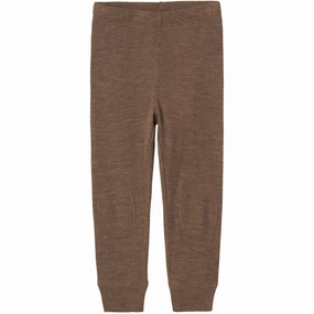 Name It Walnut Wossa Wool/Silk Rib Leggings Dance Practice For Adults