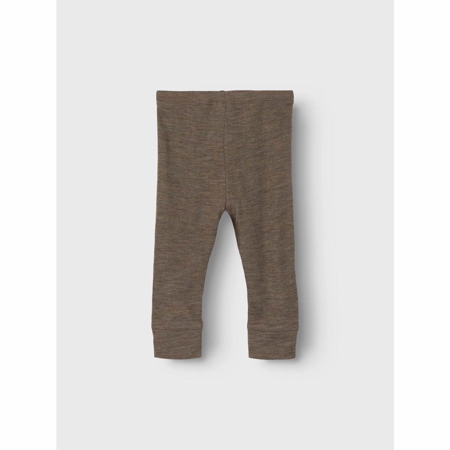 Timeless Design Wear Name It Walnut Wossa Wool/Silk Rib Long Johns