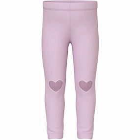 Body-Hugging Fit Light Weight Name It Winsome Orchid Hearts Davina AOP Sweat Leggings