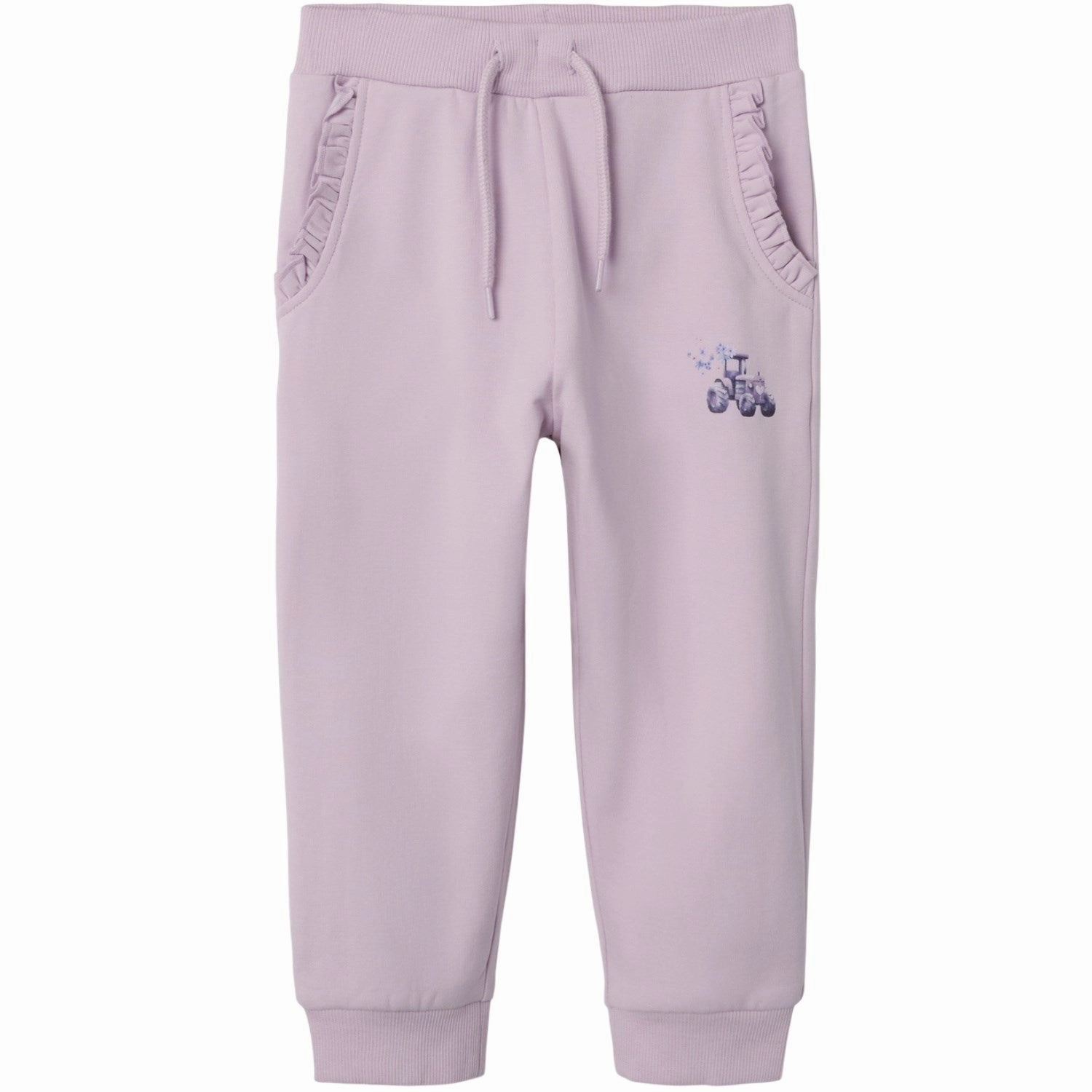 Athletic gear Name It Winsome Orchid Silvine Regular Sweatpants