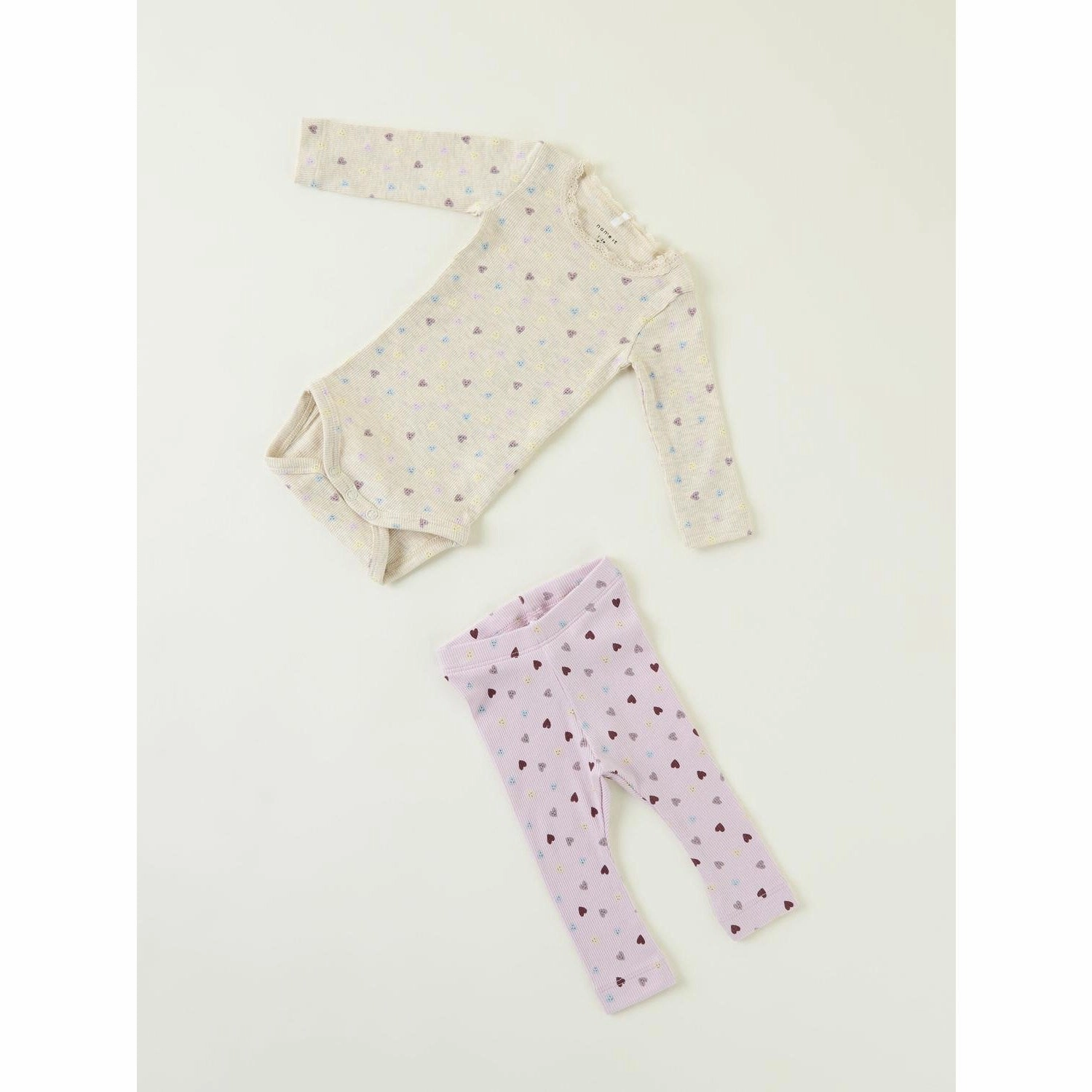 Soft and Flexible Active Comfort Wear Name It Winsome Orchid Smiles Leggings