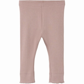 Rib Knit Comfort Seeker Sporty Style Name It Woodrose Nigella Slim Leggings