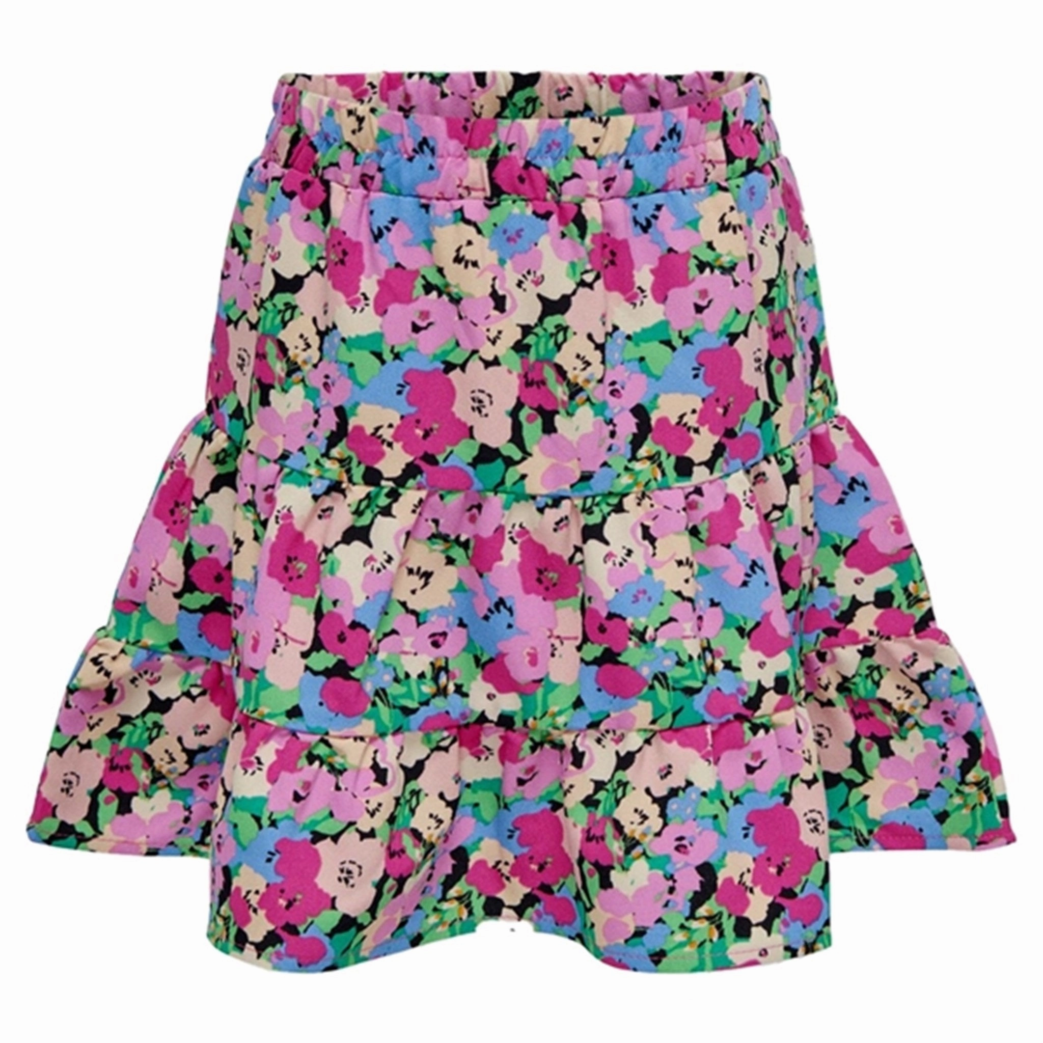 Kids ONLY Black Tilma Cutline Skirt Neutral Tones