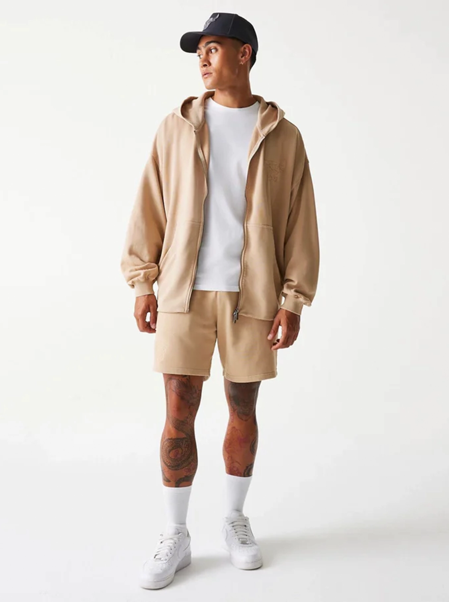 NBA Chicago Bulls Full Zip Hoodie Resort Wear