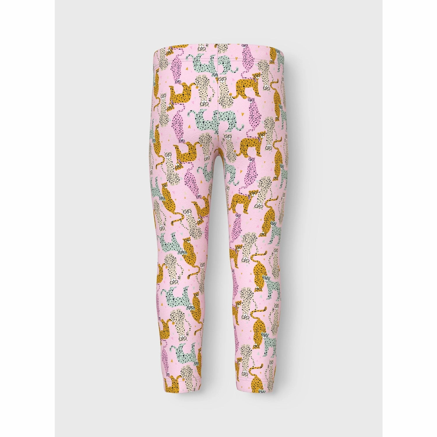 Name It Ballerina Cheetah Nmfvivian Aop Leggings Ultra Light Plus Size Eco Friendly Gym Workout