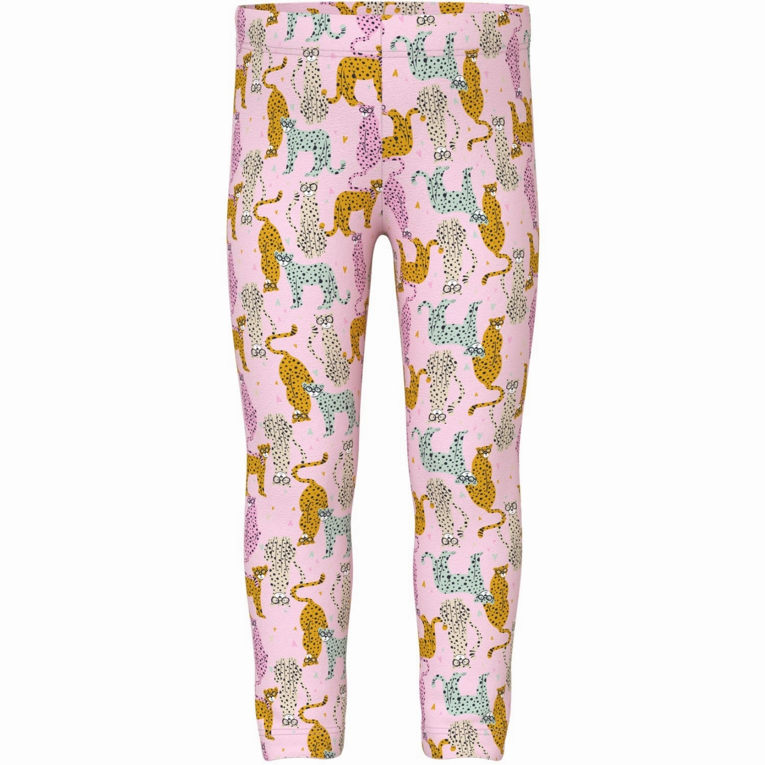 Secure Pocket Seams Travel Outfit Beginner Level Name It Ballerina Cheetah Nmfvivian Aop Leggings