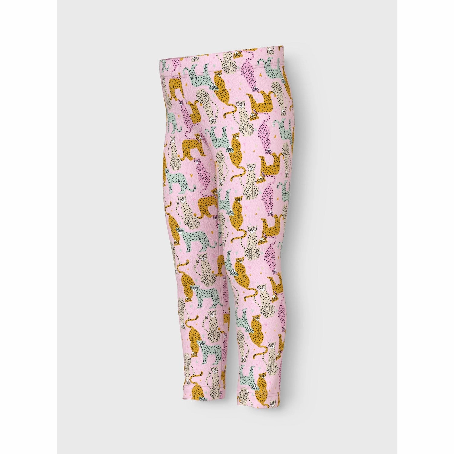 Name It Ballerina Cheetah Nmfvivian Aop Leggings Zen Vibe Mood Fit
