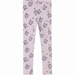 Breathable Active Wear Name It Winsome Orchid Unicorns Vivian AOP Leggings