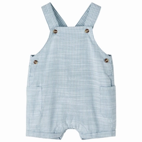 Soft Vacation Shopping Chic Name it Smoke Blue Hebos Shorts Overall