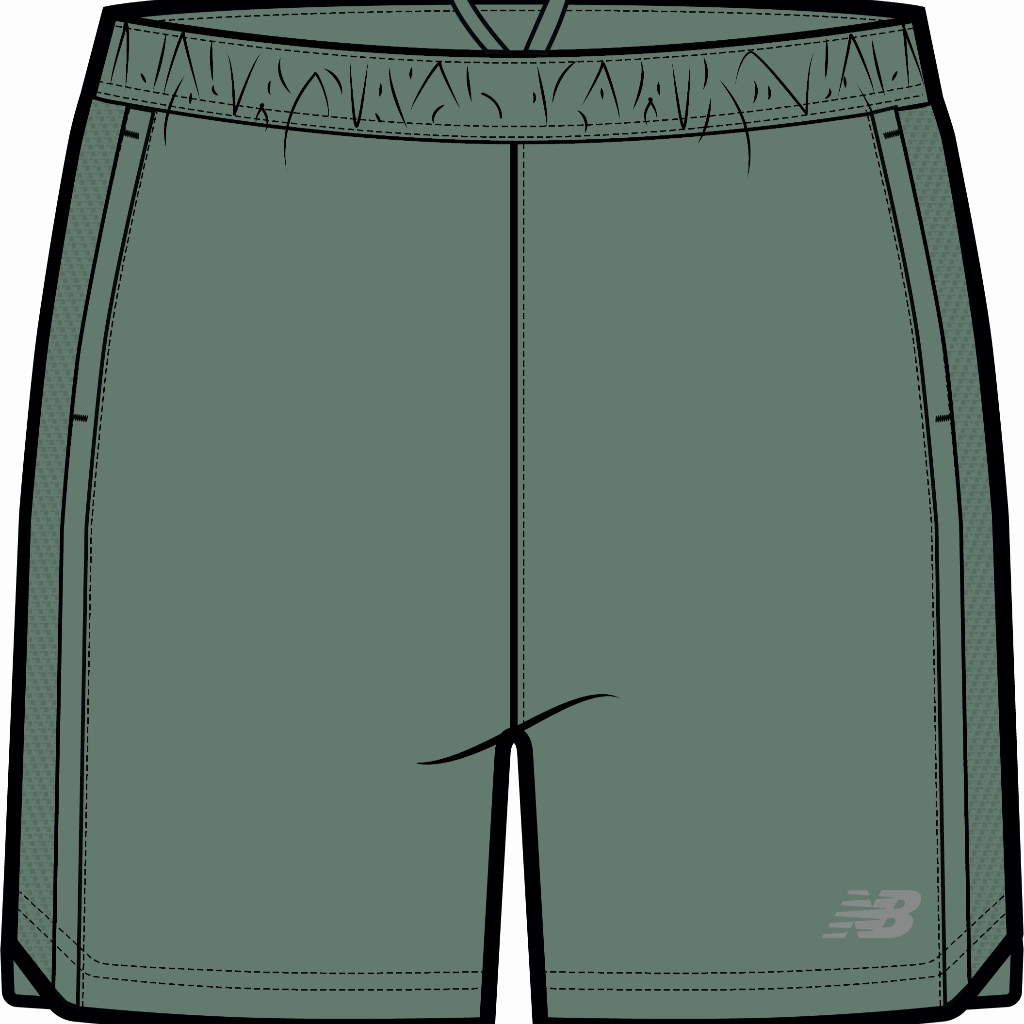 New Balance Athletics Short Junior Multi Pocket Design art industry