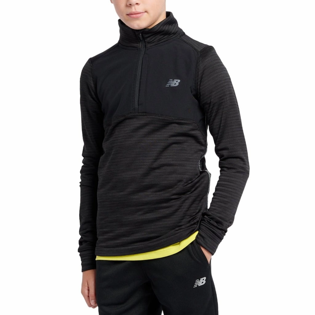 Summer Essential Lightweight Material New Balance Heat Grid QZ Top Junior