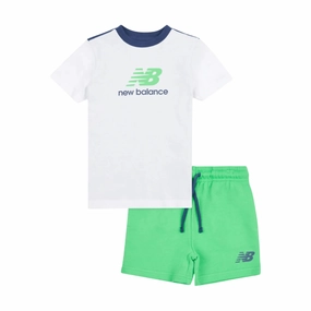 Summer Style New Balance Ringer T-Shirt/Short Set Baby
