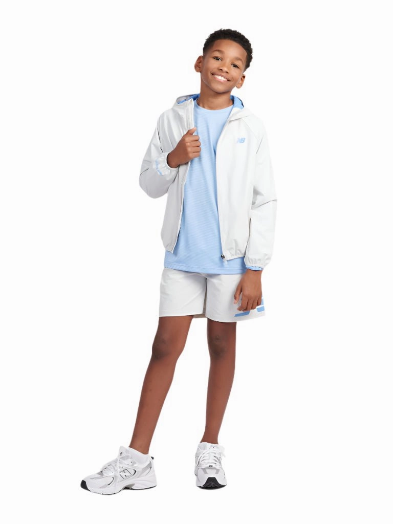 Bettong like Reinforced Elbow Patches New Balance Ripstop Jacket Junior