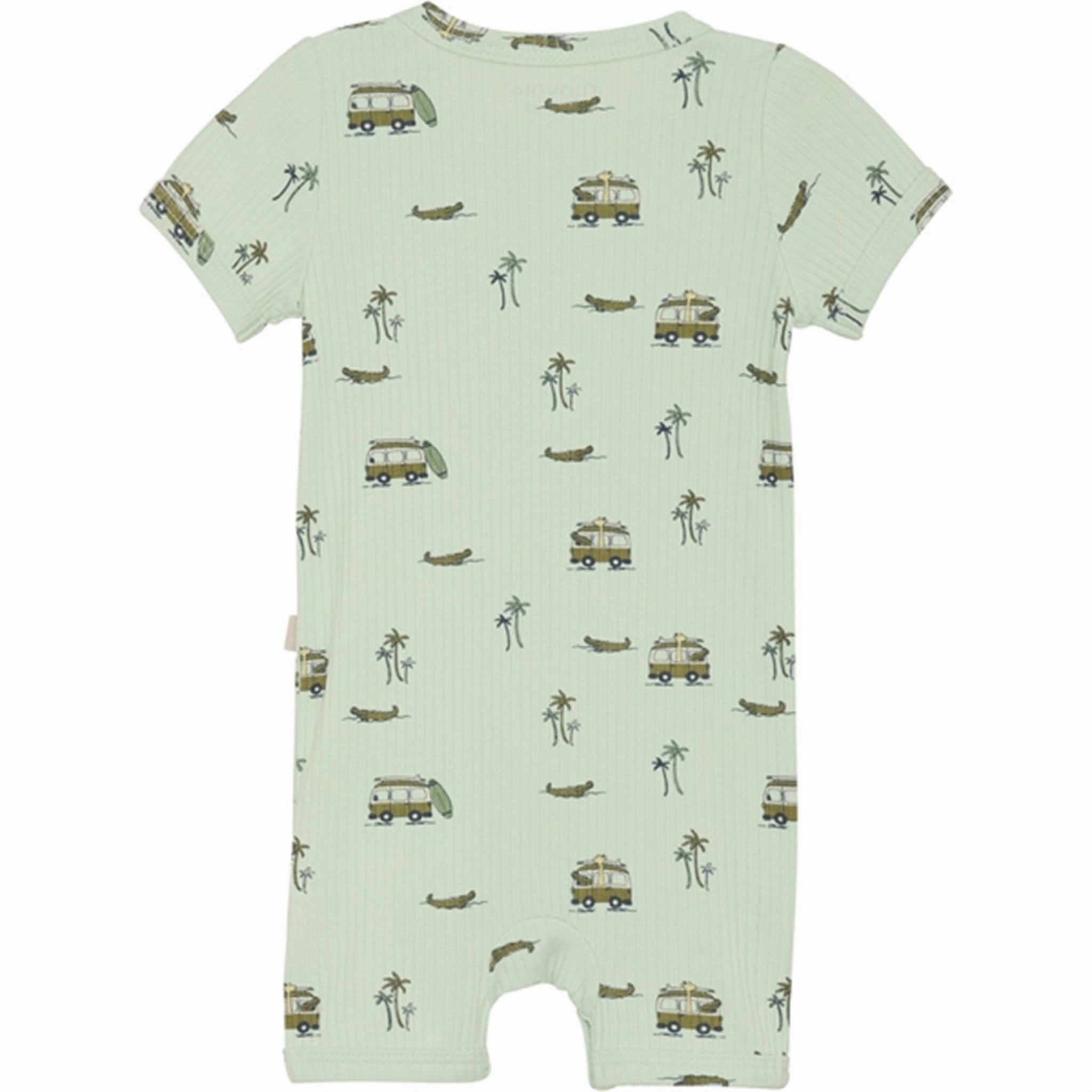 Minymo Spray Onesie AOP Rib Party Soft