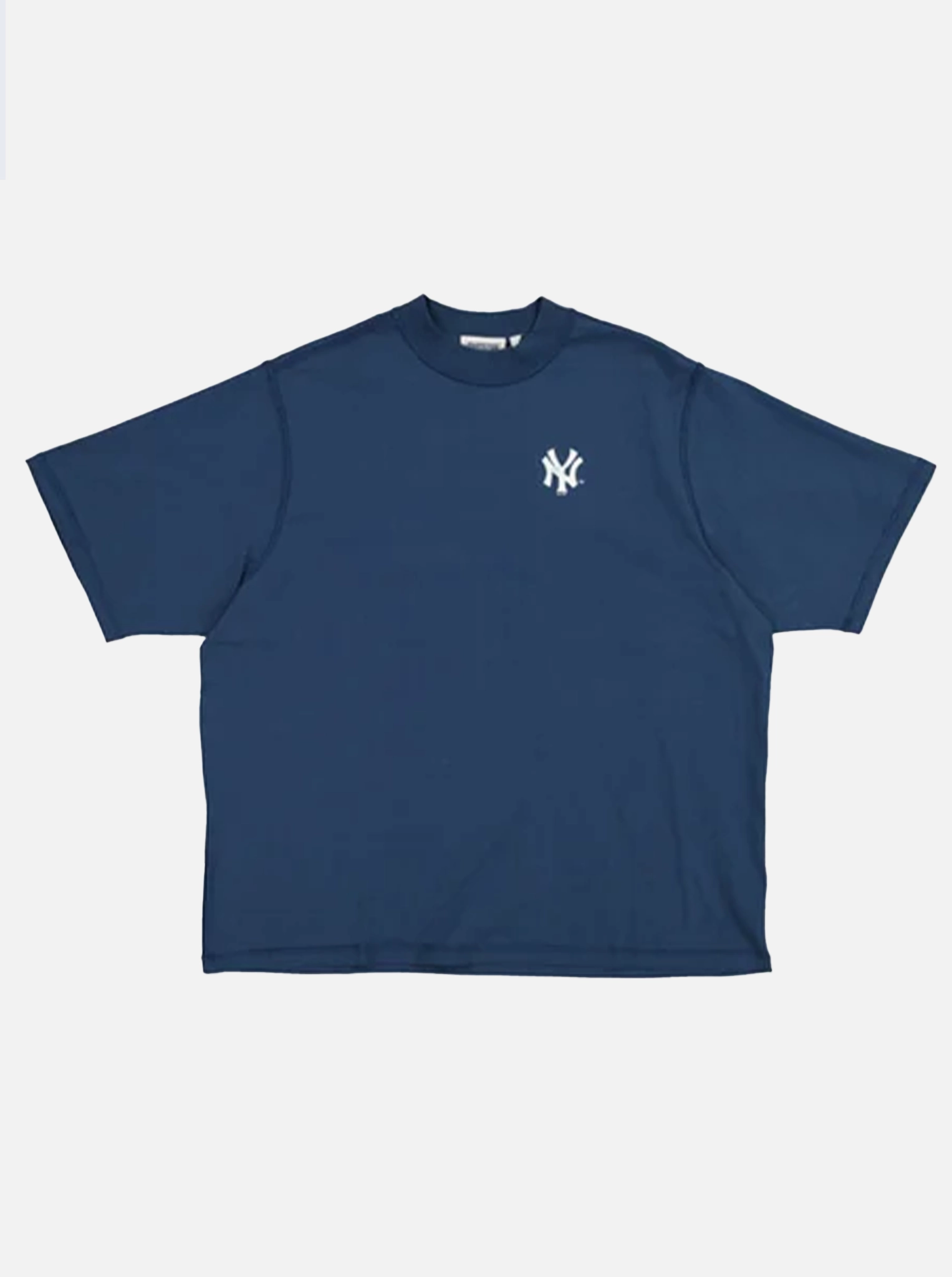 New York Yankees Reverse Seam Boxy Tee Trendy Fashion Cozy Vibe Wear