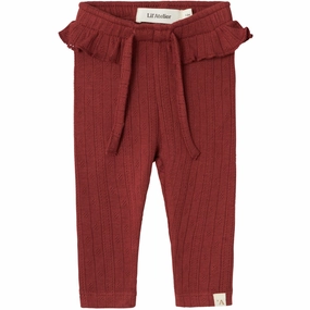 Lil'Atelier Spiced Apple Rachel Nin Slim Leggings Hea Flexible Wear Postpartum Fit For Teens Anti Odor