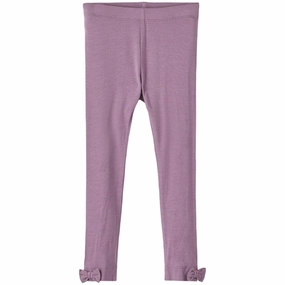 Name it Arctic Dusk Karla Leggings For Teens Lightweight Material Winter Sports Rib Knit