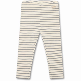 Perfect Stretch No Compression Petit Piao? Blue Mist Leggings Modal Striped