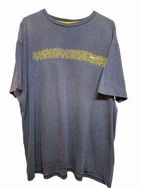 Nike Mens Blue T Shirt (Size XXL) Breathable Material Beachwear