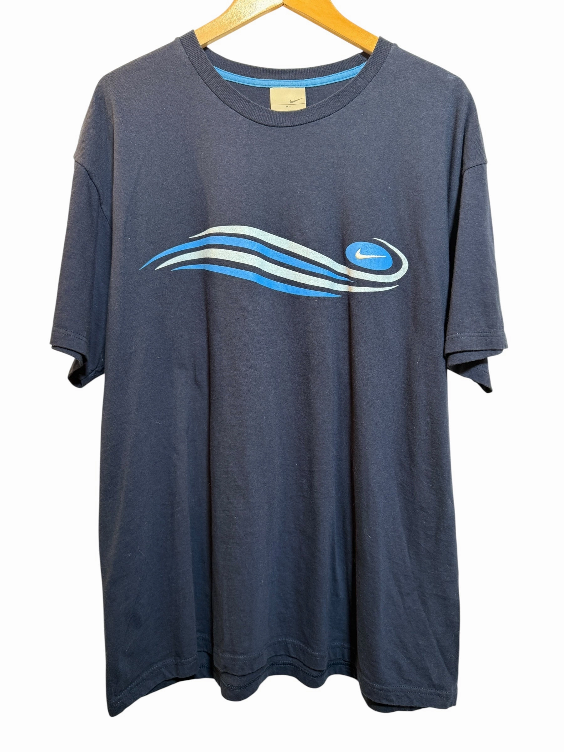 Casual Layer Wear Layered Wear Nike Navy Mens T Shirt (Size XL)