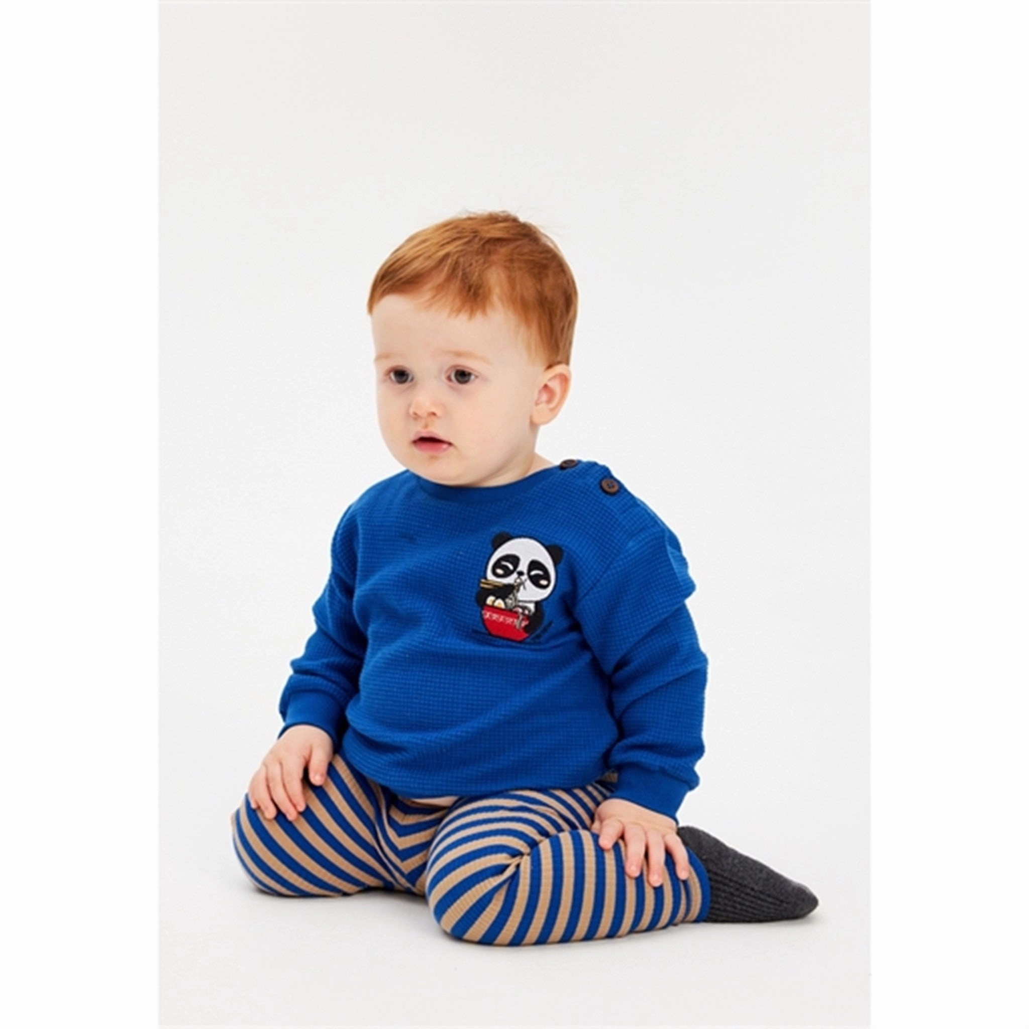 THE NEW Siblings Monaco Blue Finn Rib Leggings Mountain Hike Trend Seeker