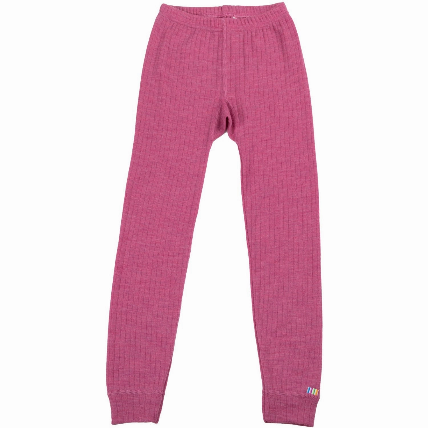 Silicone Hem Binding Joha Wool Pink Leggings Colourfull